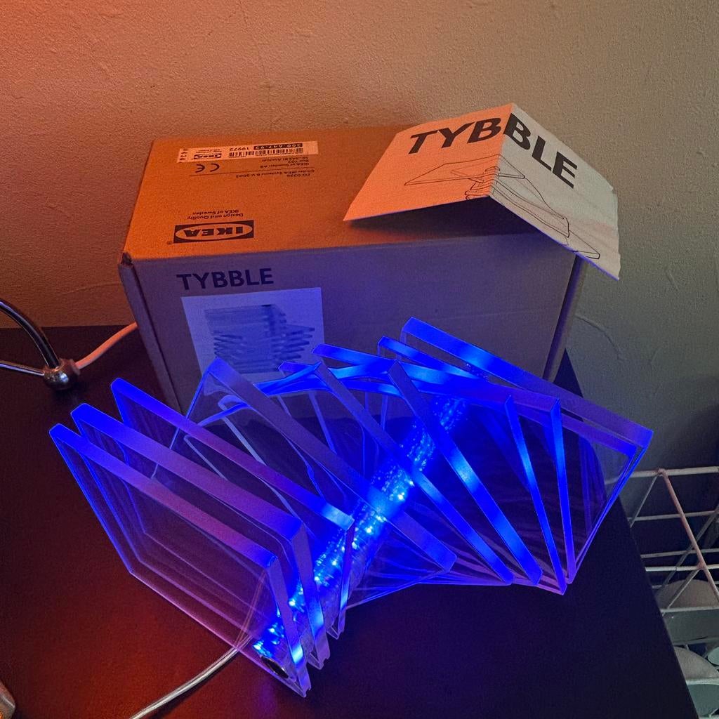 Vintage IKEA tybble Design Lamp - Space Age / Y2K, Overige materialen, Gebruikt, Ophalen of Verzenden, Space age