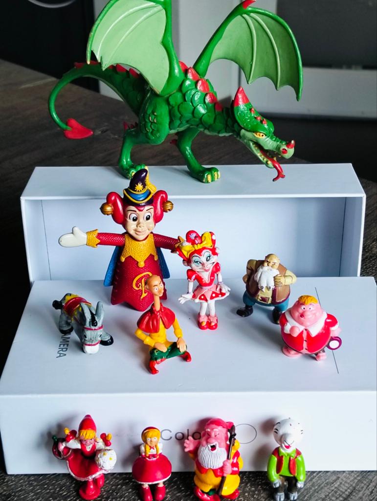 Vintage Efteling Sprookjesbos Figuren - Zeldzame Collectie, Ophalen of Verzenden, Gebruikt, Beeldje of Poppetje