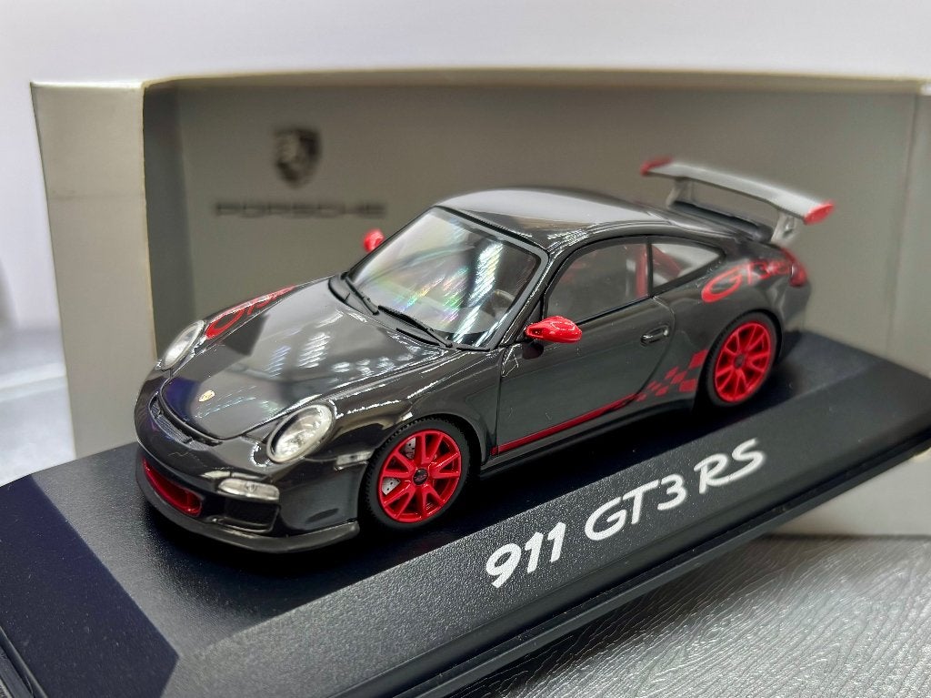 1:43  Porsche 911 GT3 RS, Ophalen of Verzenden, Zo goed als nieuw, Auto, MiniChamps