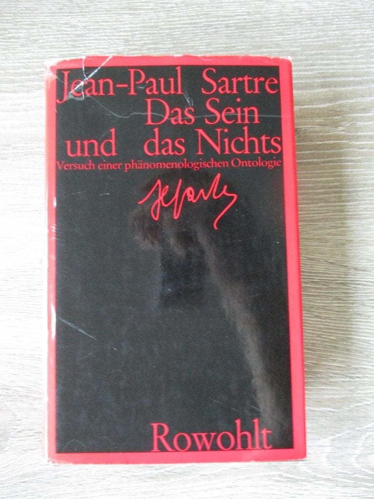 Das sein und das nichts - Jean-Paul Sartre, Ophalen of Verzenden, Gelezen