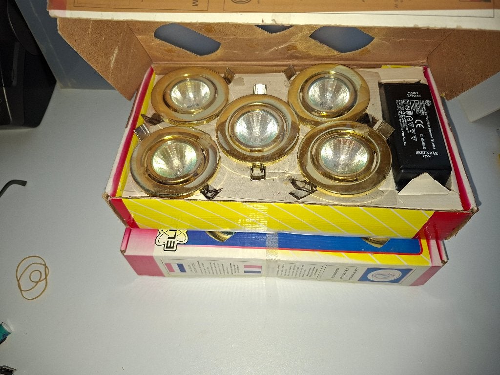 halogeen inbouw spots, Inclusief lichtbron, Halogeen, Overige merken, Nieuw