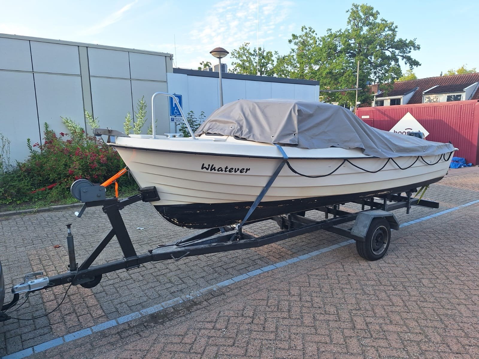 Rana 17 met 9.9 pk buitenboordmotor, Watersport en Boten, Visboot, Ophalen of Verzenden, Buitenboordmotor, Trailer
