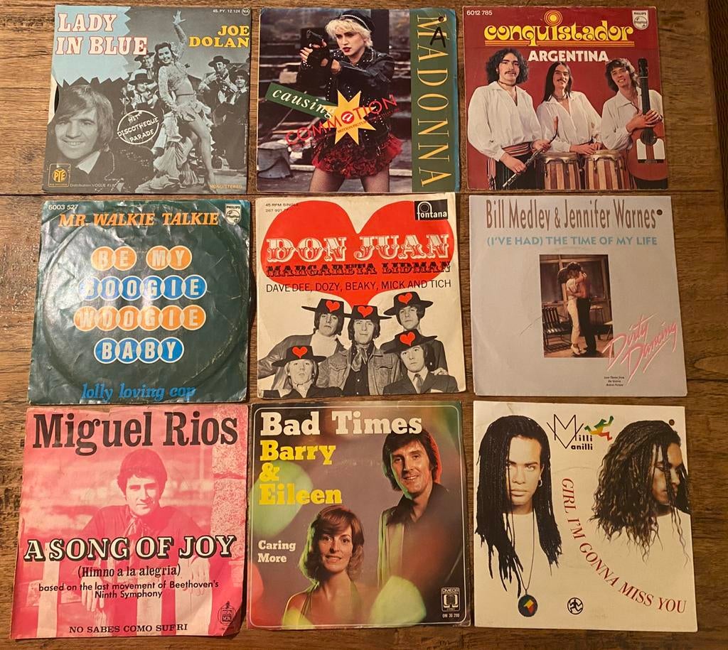 Singles diverse artiesten, Ophalen of Verzenden, Zo goed als nieuw, Overige formaten, Pop