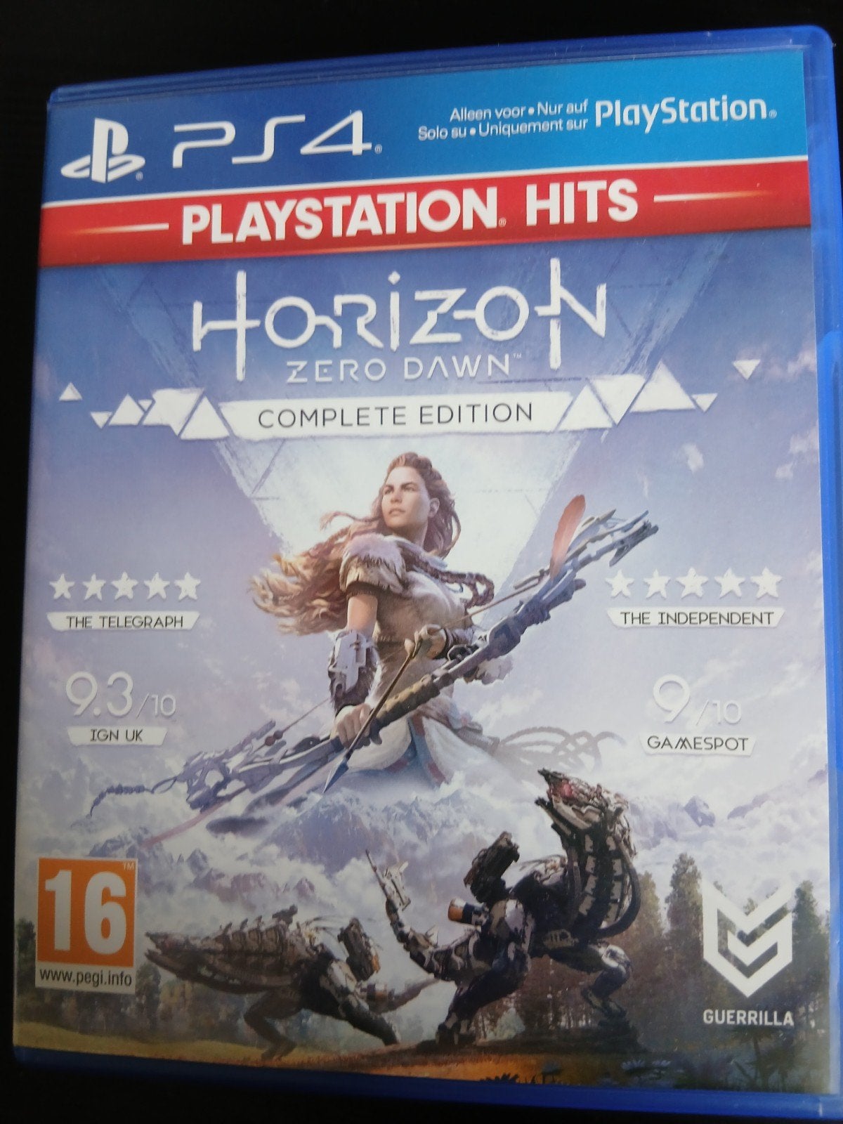 Horizon Zero Dawn Complete Edition PS4, 1 speler, Ophalen of Verzenden, Zo goed als nieuw, Role Playing Game (Rpg)
