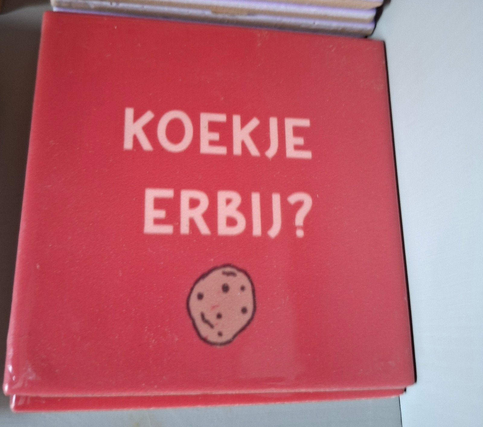 Leuk tegeltje met tekst, Ophalen of Verzenden, Nieuw