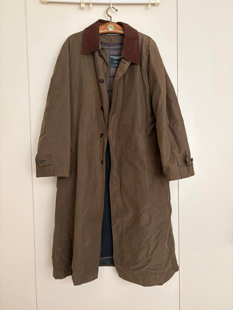 Wellington of Bilmore lange jas met uitneembare voering 54, Kleding | Heren, Jassen | Winter, Ophalen of Verzenden, Gedragen, Maat 52/54 (L)