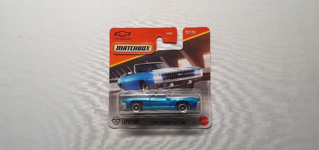 Matchbox 1969 camaro SS 396, Ophalen of Verzenden, Nieuw, Auto