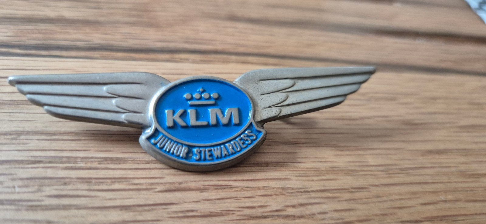 Broches  KLM junior Stuwardess, Ophalen of Verzenden, Overige typen