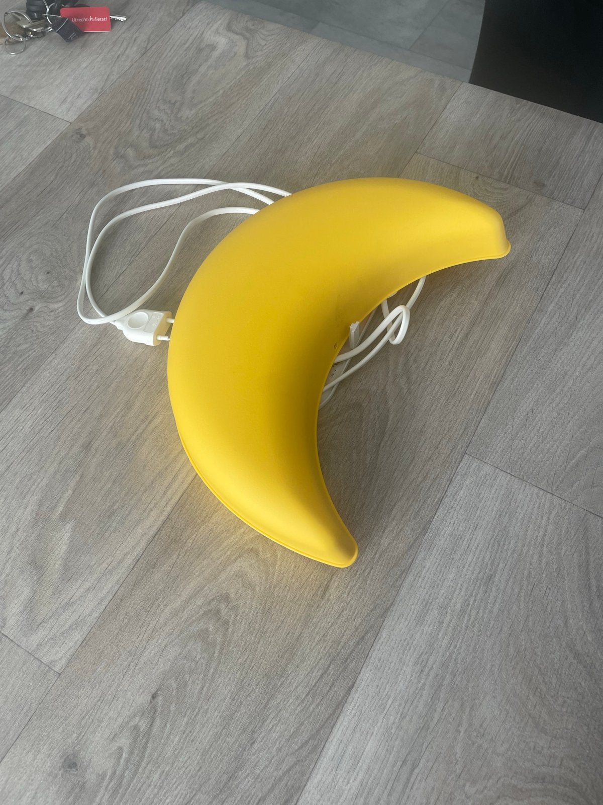 Nachtlamp Maan - 2 stuks, Met schakelaar, Gebruikt, Kunststof, Geel