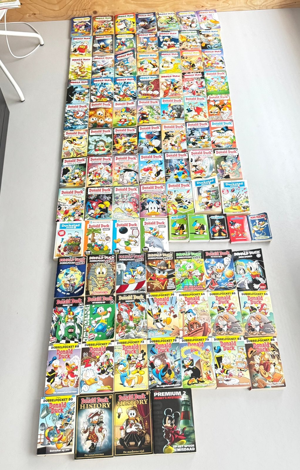 Donald Duck Pockets, Boeken, Meerdere stripboeken, Ophalen, Gelezen