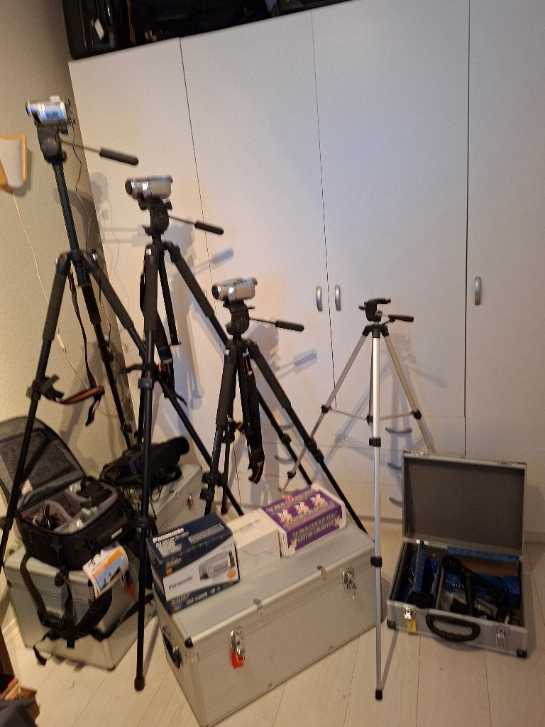 Panasonic videocamera's met statieven en accessoires, Filmreportages