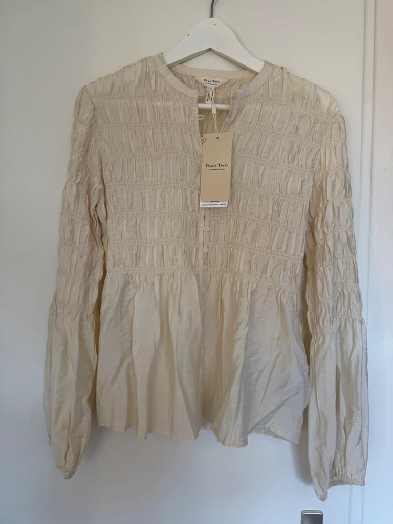 Nieuwe Part Two Blouse Maat 38, Ophalen of Verzenden, Nieuw, Maat 38/40 (M), Beige