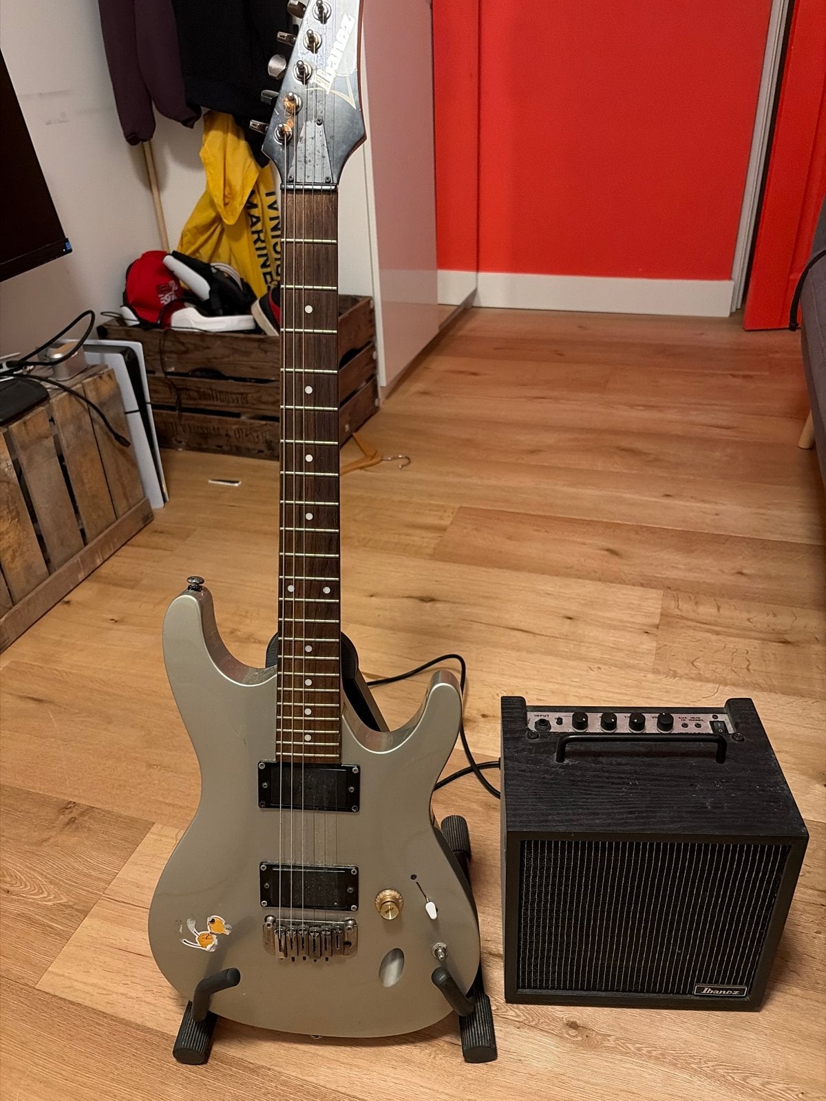 Ibanez SA Series elektrische gitaar met versterker, Muziek en Instrumenten, Ophalen, Gebruikt, Ibanez, Met versterker