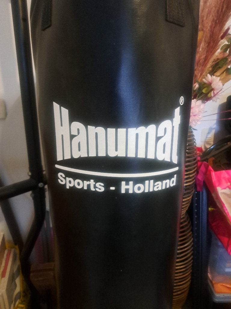 Bokszak met standaard, Ophalen, Zo goed als nieuw, Bokszak