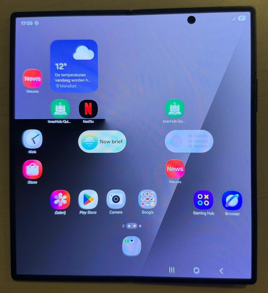 Samsung Z fold 7, Zwart, Zo goed als nieuw, Android OS, 512 GB