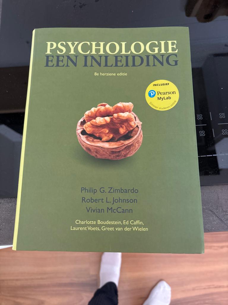 Psychologie Een Inleiding - 8e herziene editie, Boeken, Ophalen of Verzenden, Zo goed als nieuw