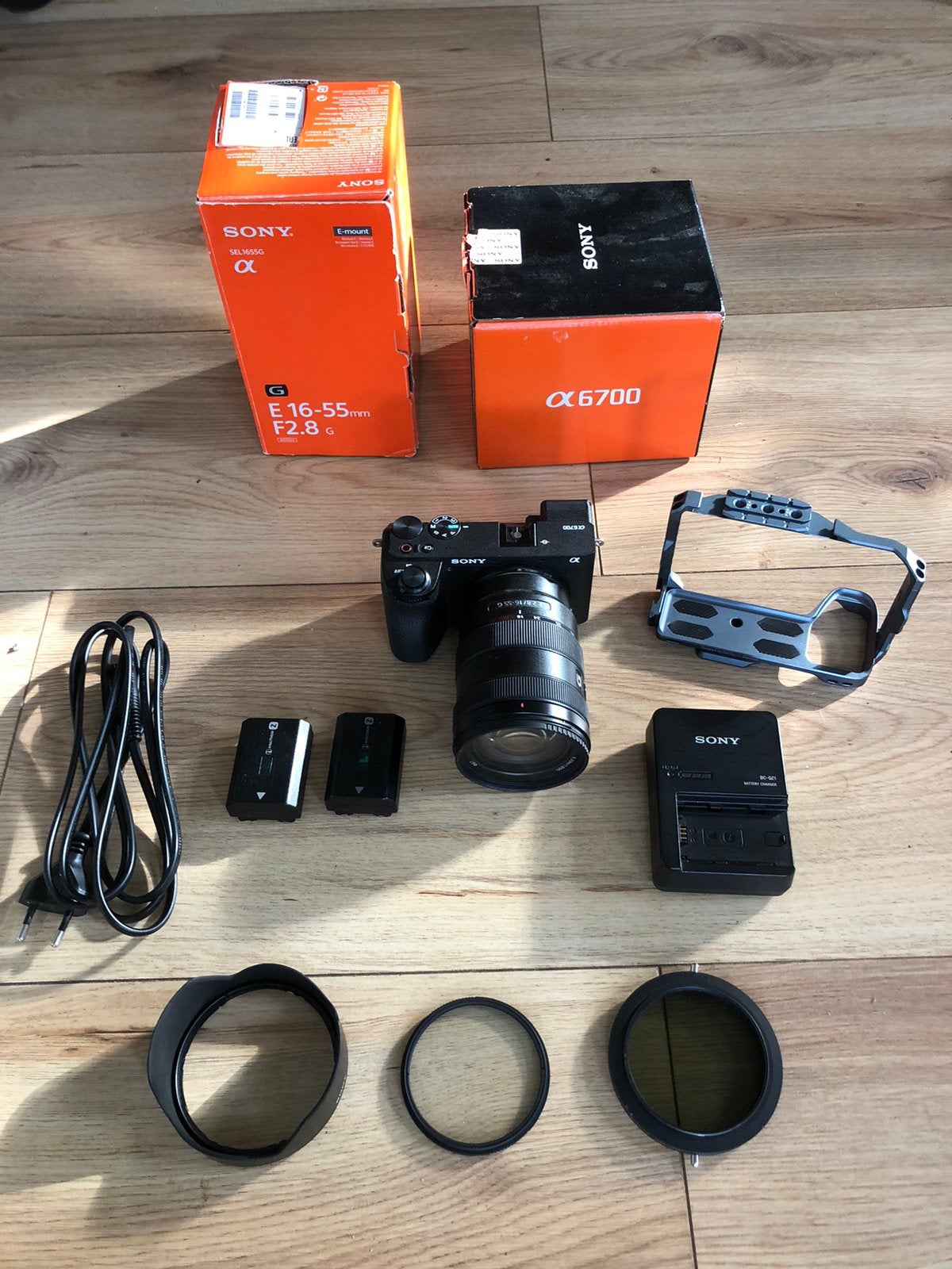Sony Alpha A6700 met E 16-55mm F2.8 G lens, Ophalen, Beeldstabilisatie, Zo goed als nieuw, 4 t/m 7 keer