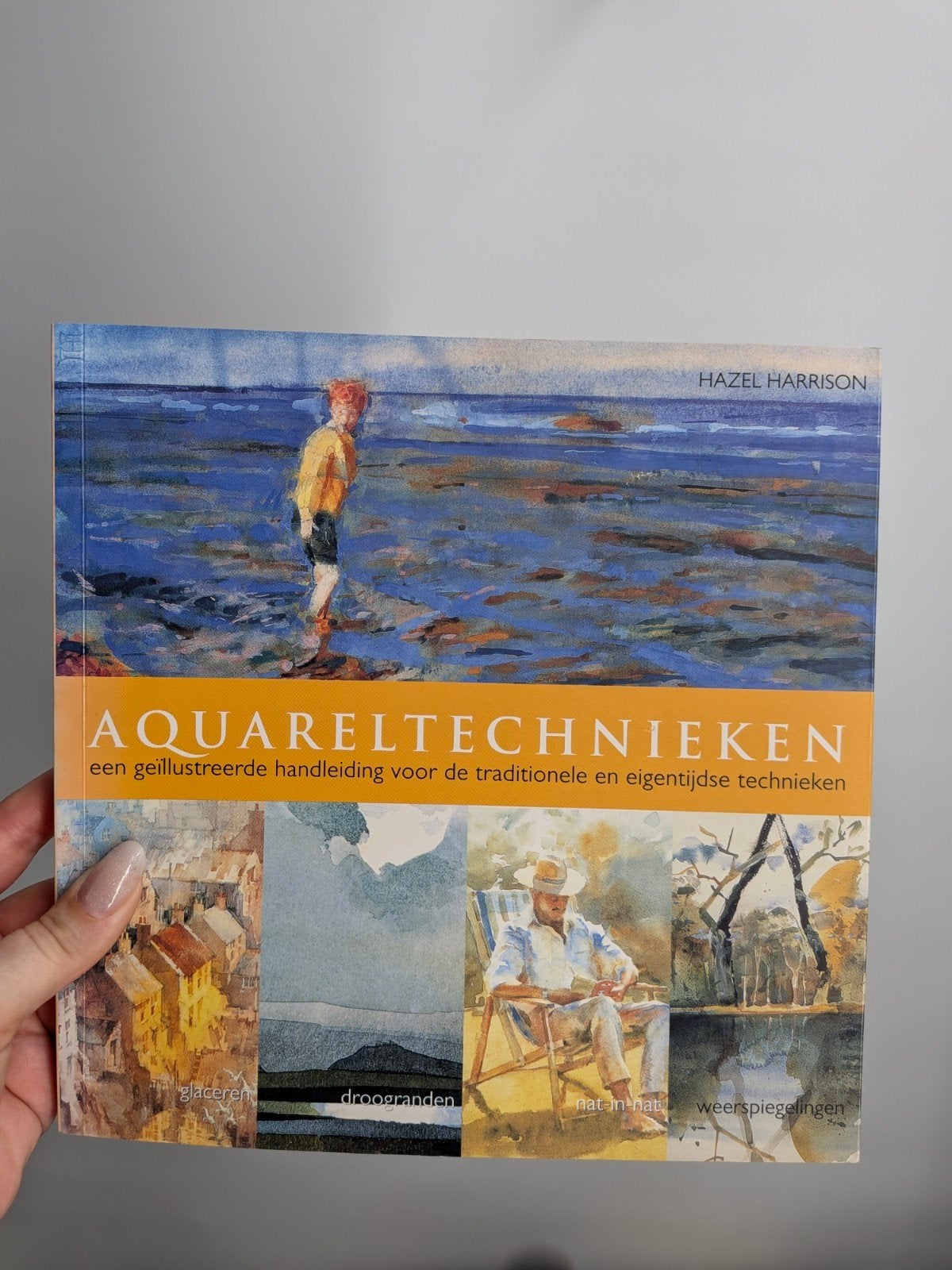 Aquareltechnieken - Hazel Harrison, Hobby en Vrije tijd, Overige typen, Ophalen of Verzenden, Zo goed als nieuw, Info@cantecleer.nl