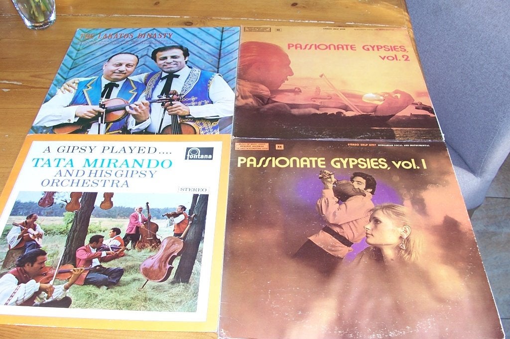 ZIGEUNERMUZIEK 8 LP'S, Ophalen of Verzenden, Gebruikt, 12 inch, LP