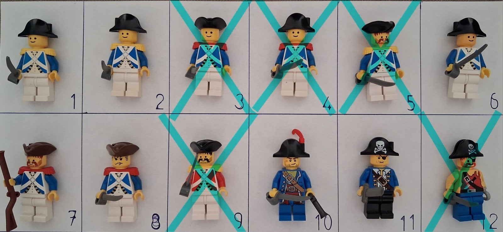 Lego Imperial Soldiers en Piraten | Uitzoeken €4,50 per stuk, Ophalen of Verzenden, Zo goed als nieuw