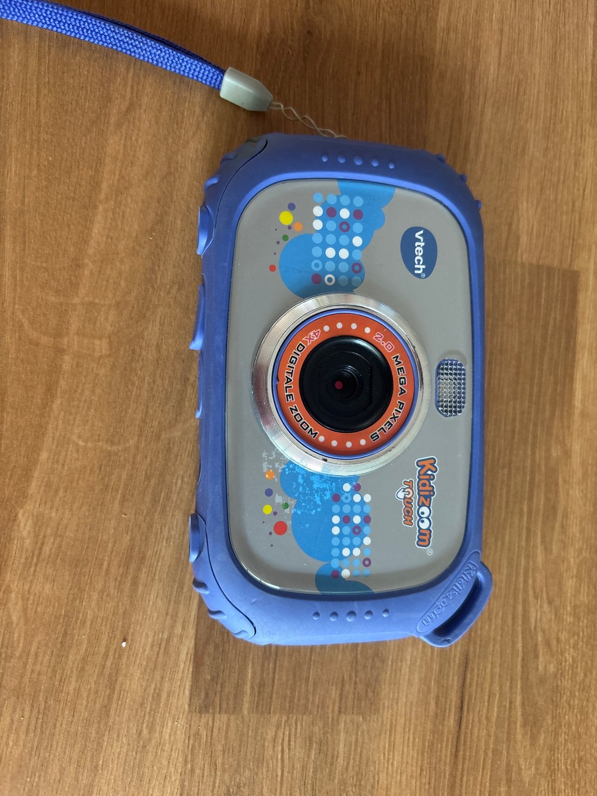 VTech Kidizoom Touch Kindercamera - Blauw, Ingebouwde flitser, Gebruikt, Ophalen of Verzenden, Kindercamera