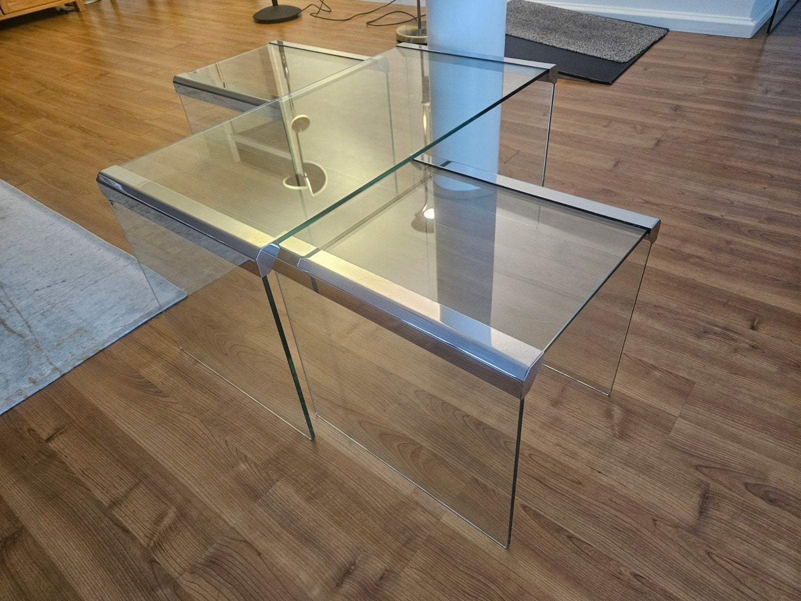 Galotti en Radice design salontafel set, Ophalen, 50 tot 100 cm, 50 tot 100 cm, Modern