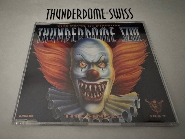 Thunderdome VIII The Single ID&T Hardcore Gabber Oldschool, Gebruikt, Ophalen of Verzenden, Inclusief boekje, Dance en House