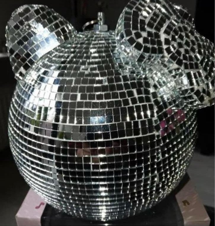 Nieuw! Hello kitty discobal glitterbal, Ophalen of Verzenden, Nieuw