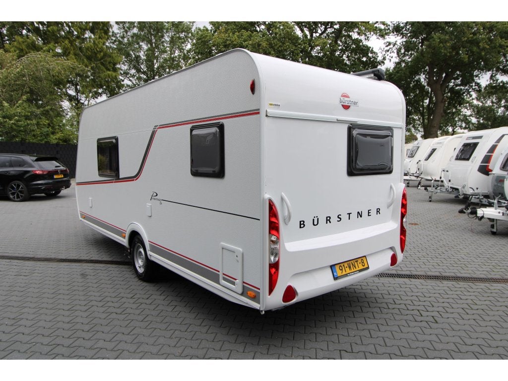 Bürstner Premio Life 480 TS Mover-ThuleLuifel-2023, Caravans en Kamperen, Tot en met 3, 5 tot 6 meter, Kachel, 1000 - 1250 kg