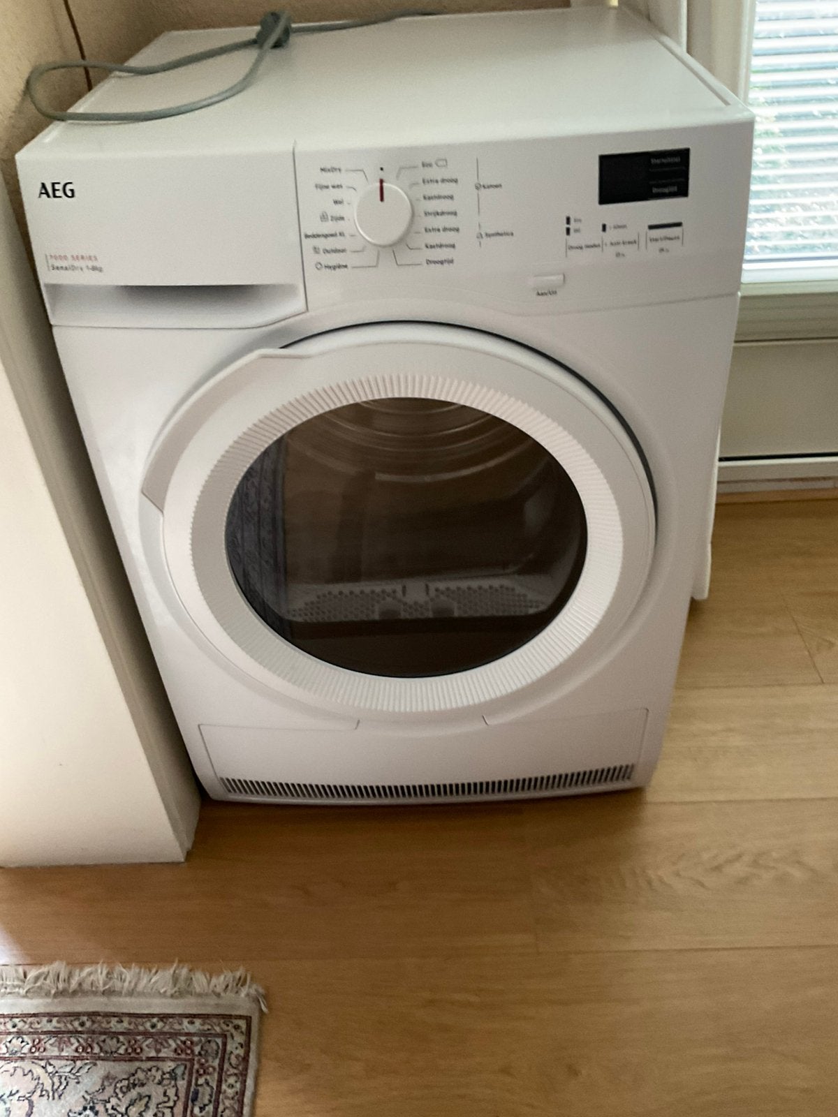 Wasdroger warmtepomp AEG, Ophalen, 6 tot 8 kg, Minder dan 85 cm, Overige typen