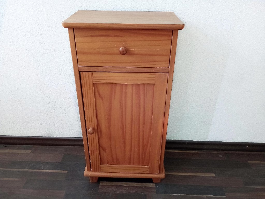 Grenen kastje met lade en planken, Huis en Inrichting, Ophalen, Zo goed als nieuw
