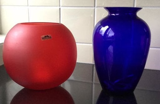Prachtige grote vazen., Huis en Inrichting, Woonaccessoires | Vazen, Ophalen of Verzenden, Nieuw, Overige kleuren, Glas