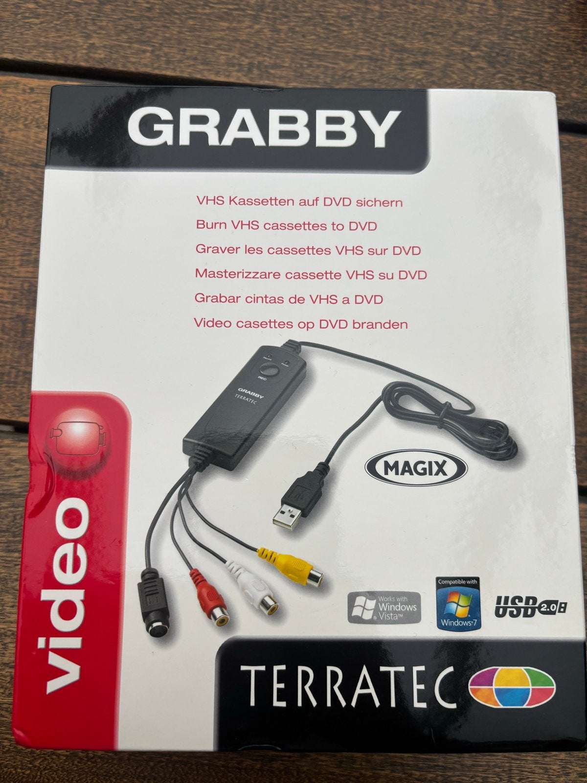 Terratec Grabby Video Grabber - VHS naar DVD, Ophalen, Nieuw, Overige typen
