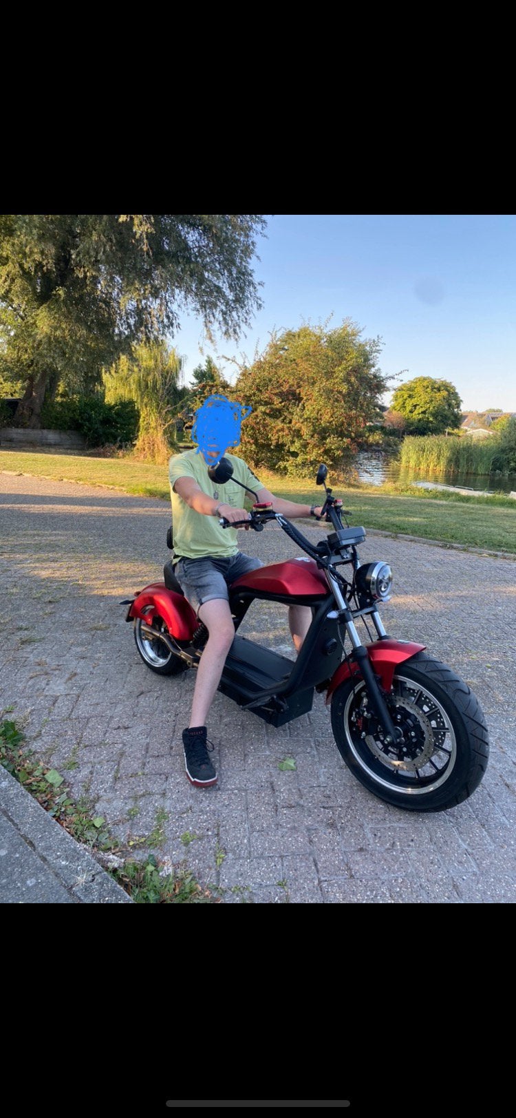 Elektrische cafe racer, opknapper. Lees tekst, Fietsen en Brommers, Ophalen, Gebruikt, Elektrisch, Overige merken