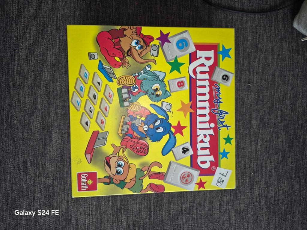 My First Rummikub - Educatief Cijferspel voor Kinderen, Drie of vier spelers, Ophalen of Verzenden, Gebruikt, Goliath