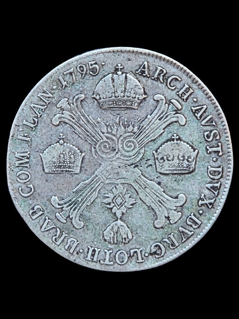 Halve Kronenthaler 1795, Vóór koninkrijk, Zilver, Losse munt, Overige waardes