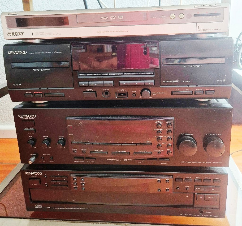 Complete Kenwood HiFi Stereo Set, Gebruikt, Losse componenten, Tuner of Radio, Ophalen