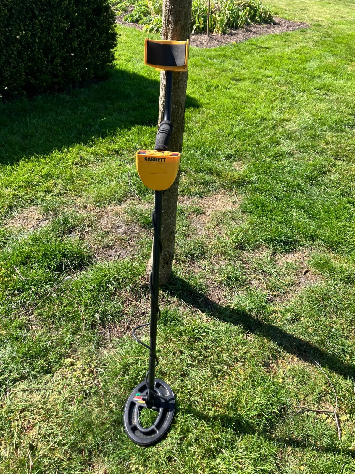 Garret ace 250 metaaldetector, Ophalen, Garrett, Zo goed als nieuw, 30 cm of minder