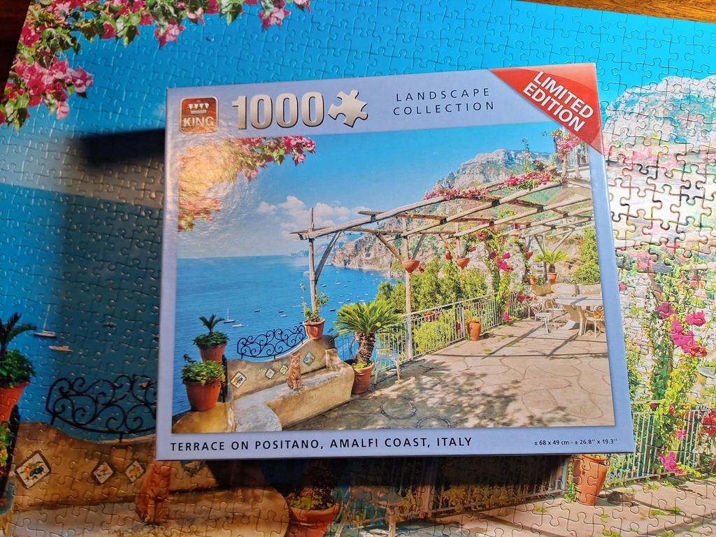 King puzzel 1000 stukjes, Ophalen, 500 t/m 1500 stukjes