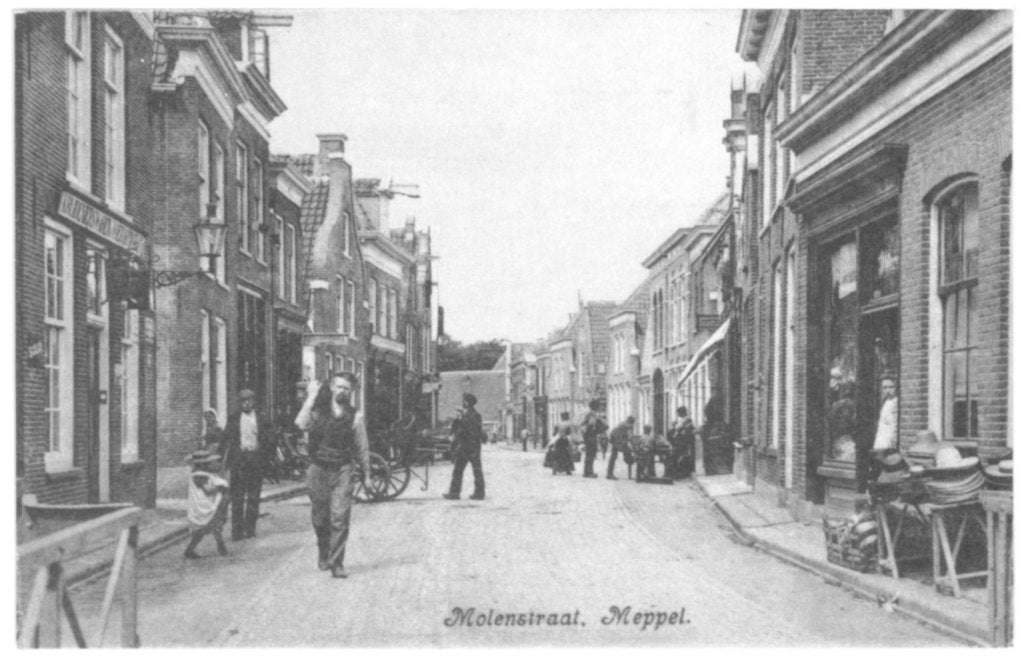 967713	Meppel	Drenthe	Molenstraat	*Nette kaart Onbeschreven, Ophalen of Verzenden, 1960 tot 1980, Ongelopen, Drenthe
