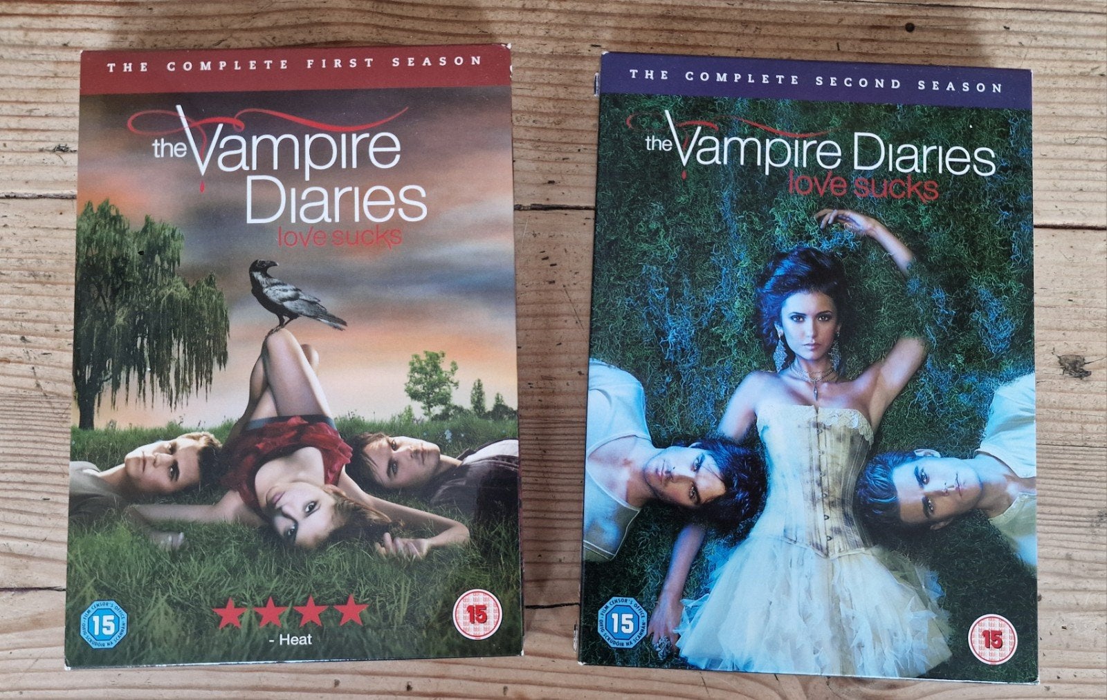 The Vampire Diaries Seizoen 1 & 2 Boxset, Vanaf 16 jaar, Ophalen of Verzenden, Zo goed als nieuw, Bovennatuurlijke thriller