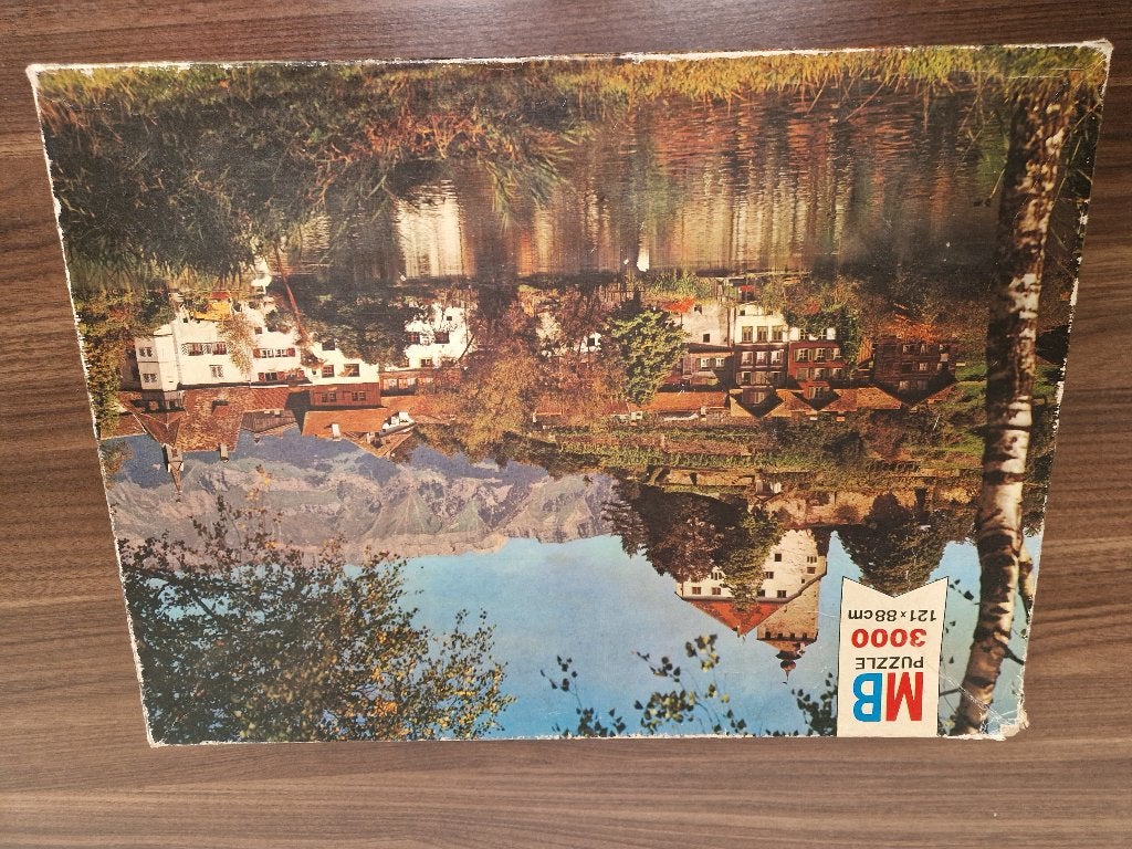 MB legpuzzzel 3000 stukjes, Buchs Zwitserland, Ophalen of Verzenden, Meer dan 1500 stukjes, Zo goed als nieuw, Legpuzzel