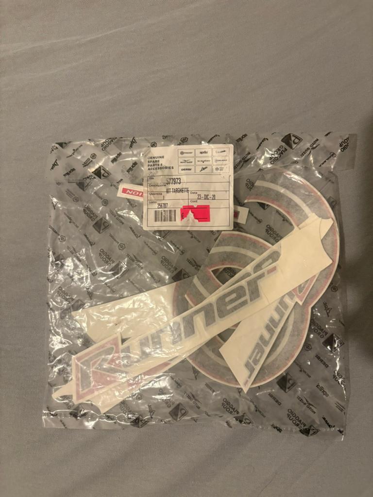 Gilera runner stickerset, Ophalen of Verzenden, Zo goed als nieuw, Overige typen, Overige merken