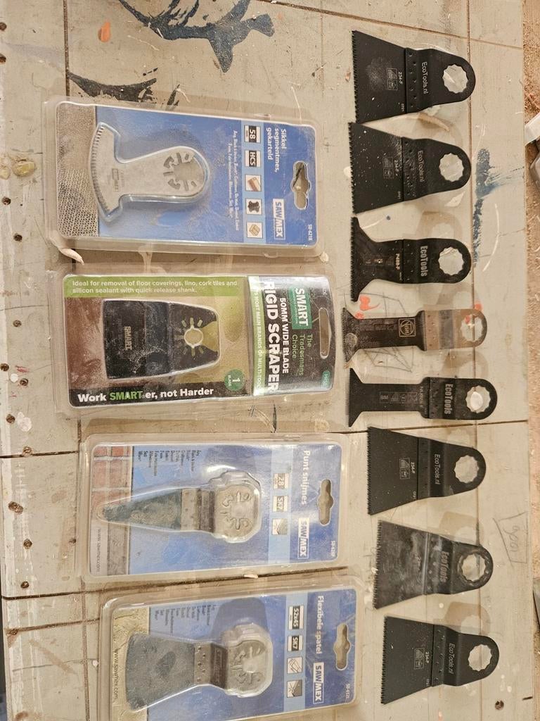 Diverse Multitool Bladen Set - Nieuw in Verpakking, Ophalen of Verzenden, Nieuw