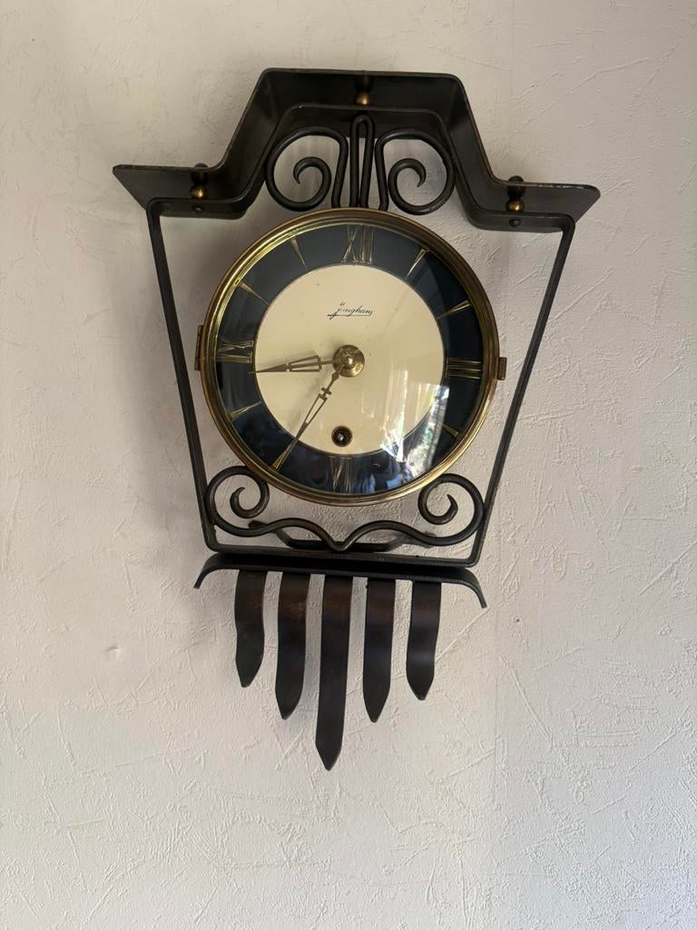 Wandklok vintage Junghans, Ophalen of Verzenden