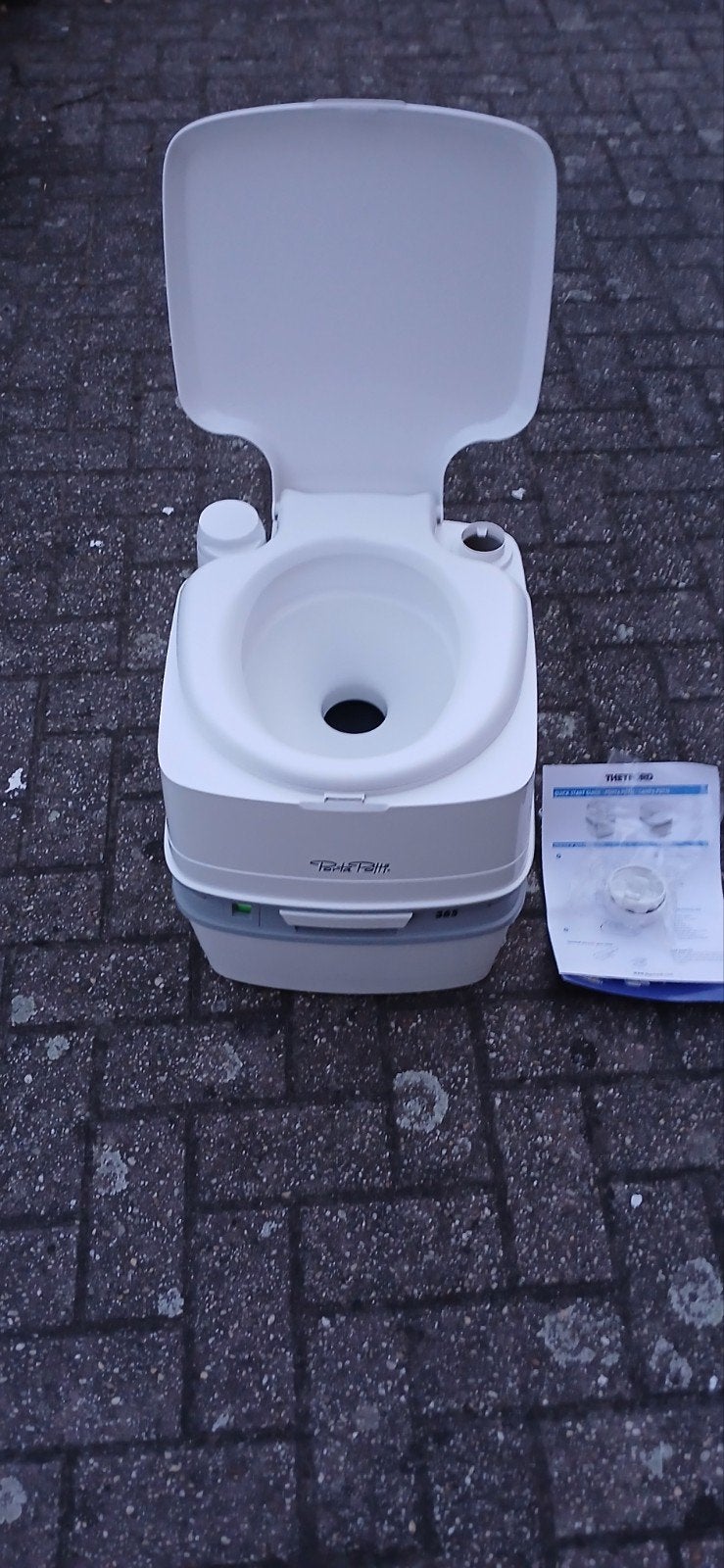 Draagbaar Camping Toilet - Thetford Porta Potti Qube 365, Ophalen