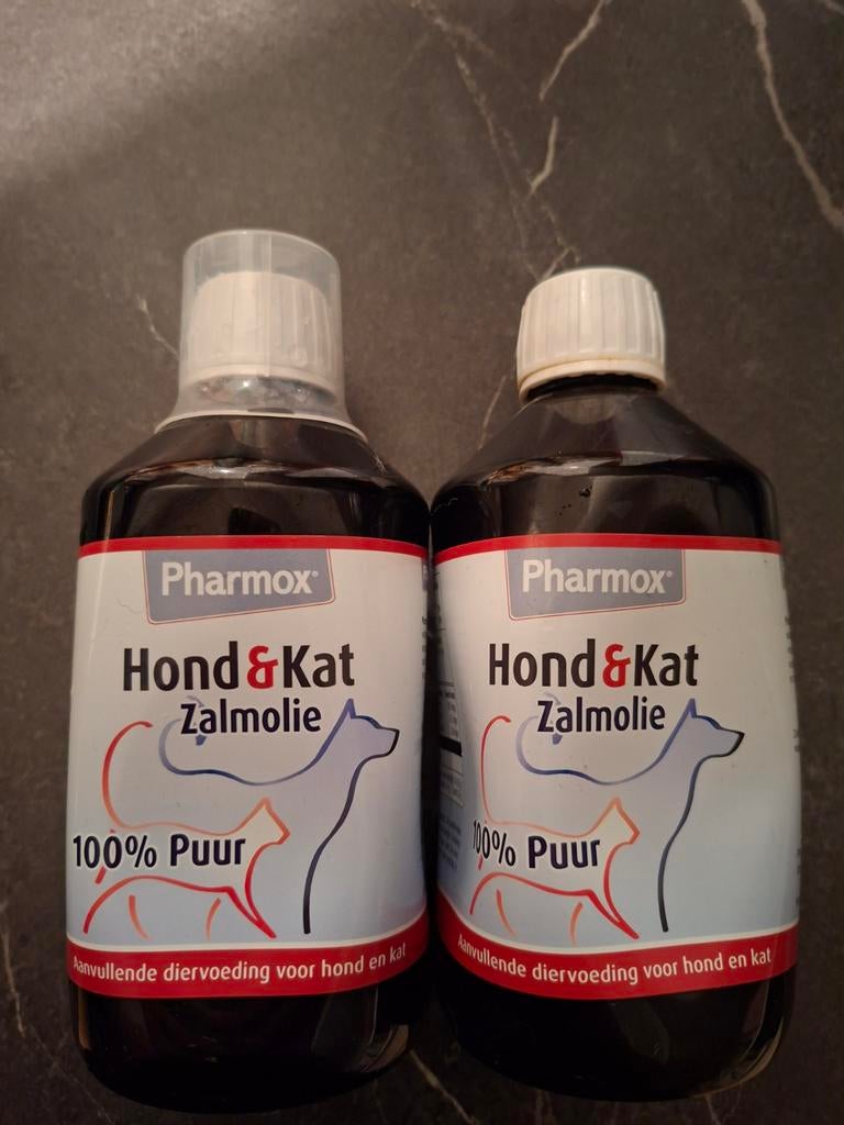 Zalmolie voor hond of kat 1x475ml, 1x 375ml), Ophalen of Verzenden, Kat