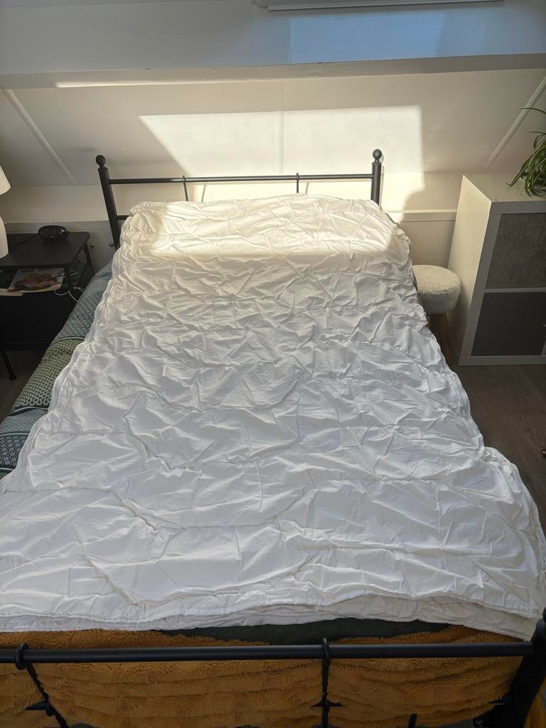 Novitesse Wollen Vierseizoenen Dekbed 125x200cm, Gebruikt, Jongetje of Meisje, Wit, Ophalen of Verzenden