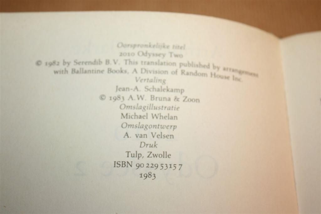 2010, Odyssee 2 - Arthur C. Clarke, Ophalen of Verzenden, Gelezen