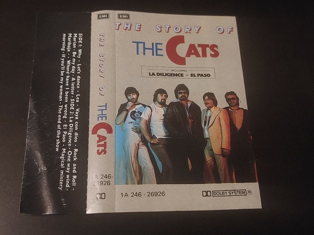 THE CATS - THE STORY OF THE CATS )MC), 1 bandje, Ophalen of Verzenden, Zo goed als nieuw, Origineel